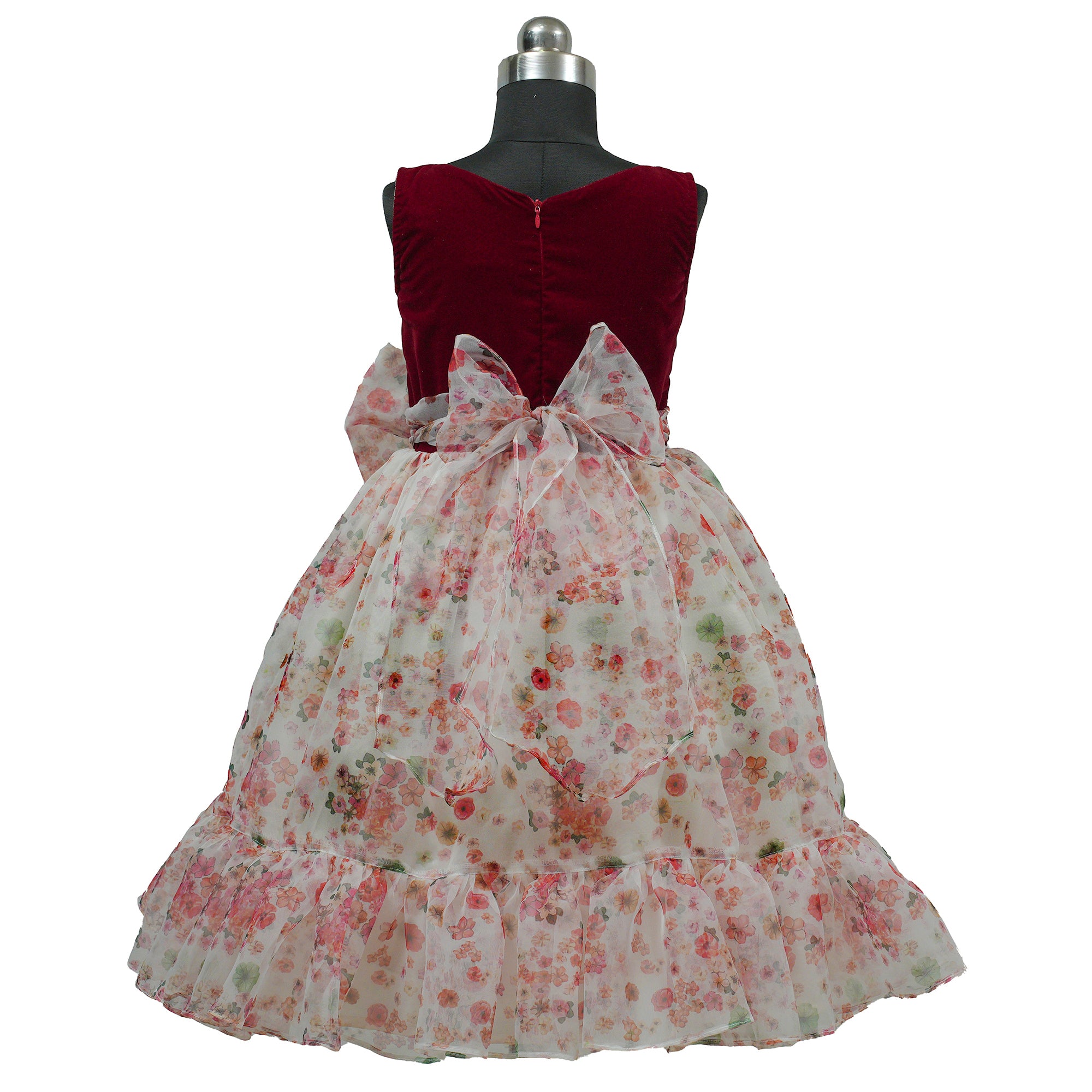 Buy Rani Pink Polyester Dress Girl Kids Online at Best Price | Cbazaar
