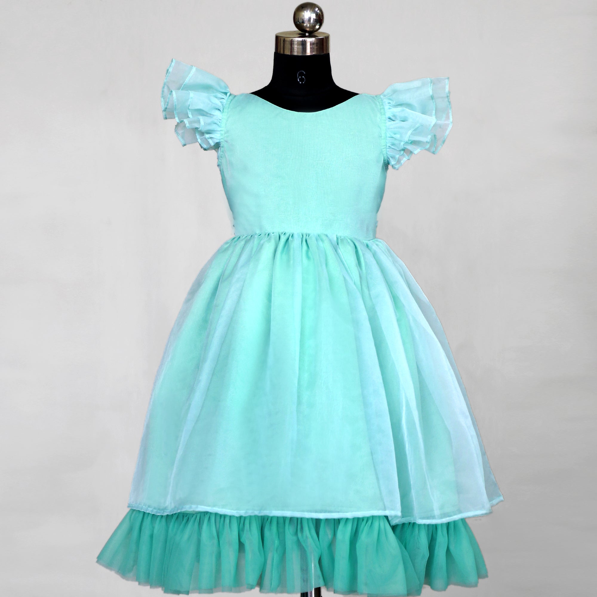 Buy Purple Net Kids Girls Dresses And Gown Party Wear Online at Best Price  | Cbazaar